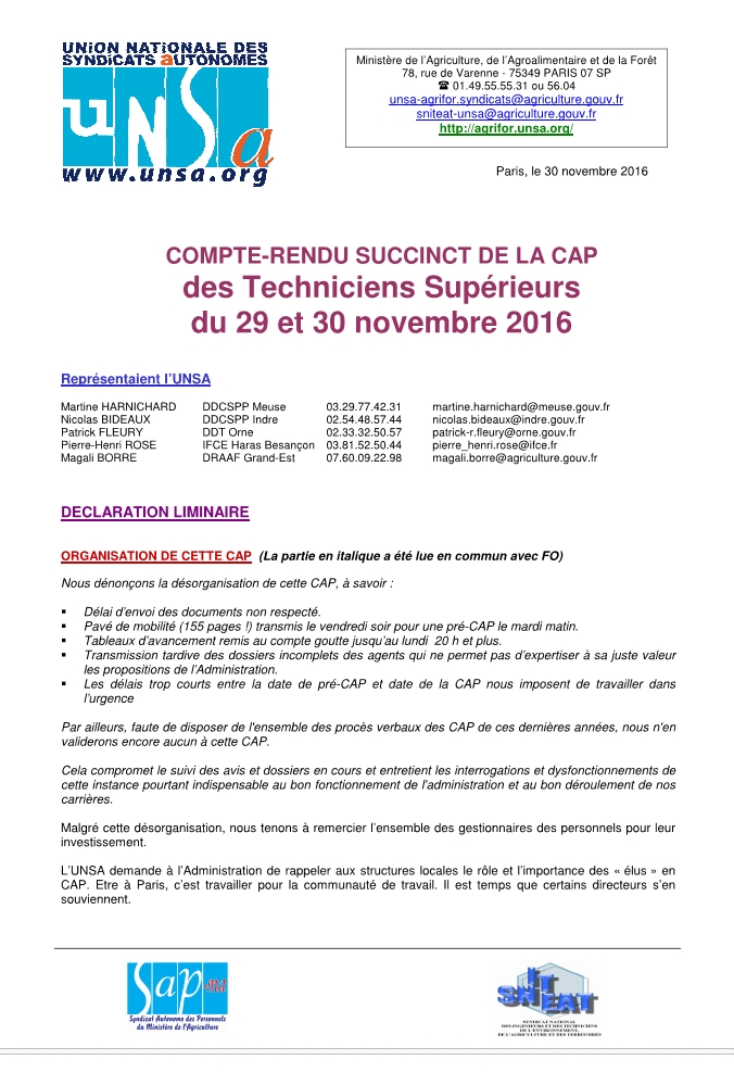 CAP Tech 30 nov2016