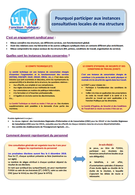 Participer instance locales