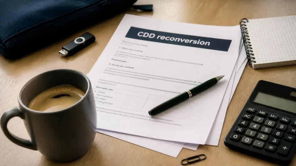 CDD de reconversion professionnelle : tremplin utile si le cadre est clair, piège s’il ne l’est pas