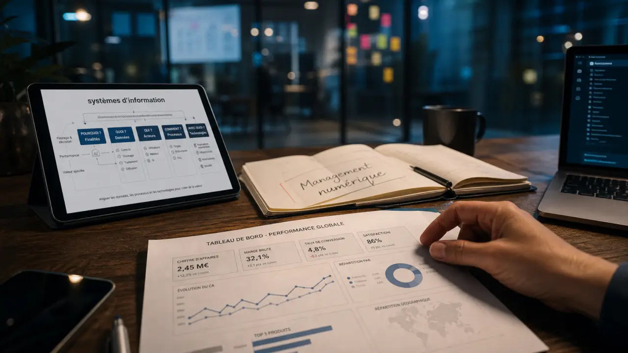 Formation management numérique 13 : alternance et débouchés Bac+5