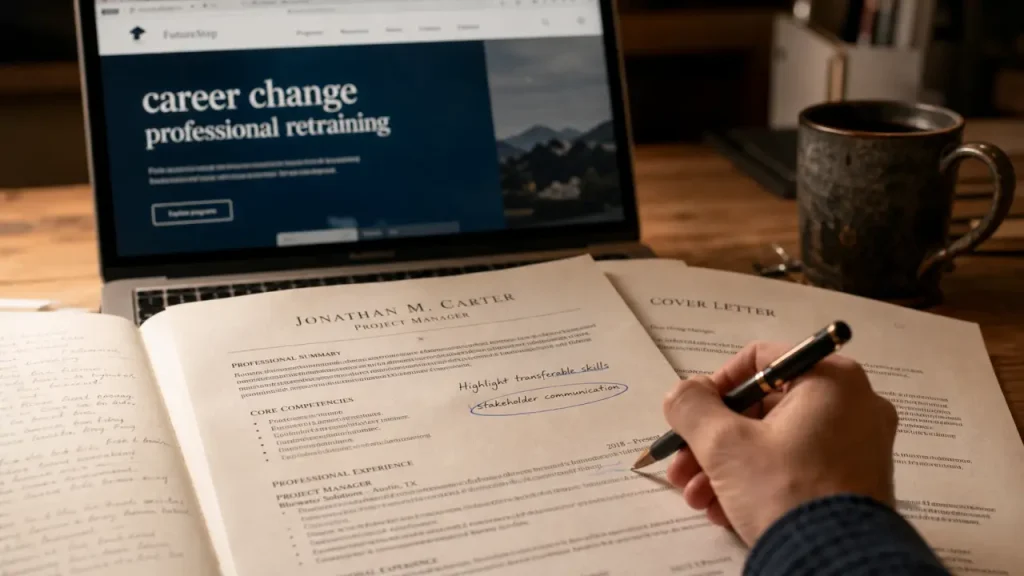 Reconversion professionnelle en anglais : career change, retraining ou reskilling ?