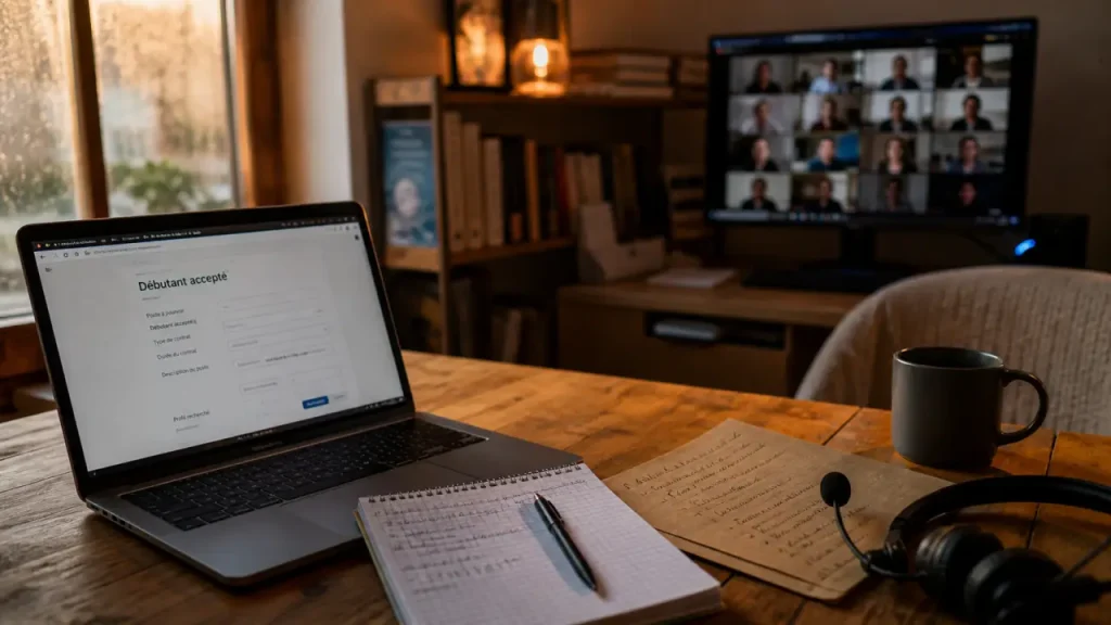 Télétravail sans expérience : 12 à 32€/h et 4 étapes pour décrocher votre premier poste