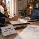 Définition du télétravail : accord télétravail et article L1222-9 à domicile