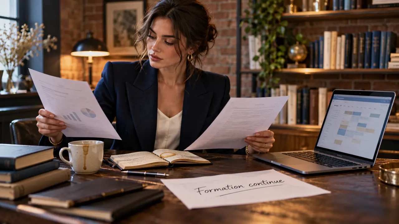 C’est quoi une formation continue : statut, diplôme, financement