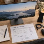 Écran télétravail 27 pouces QHD ou 32 pouces