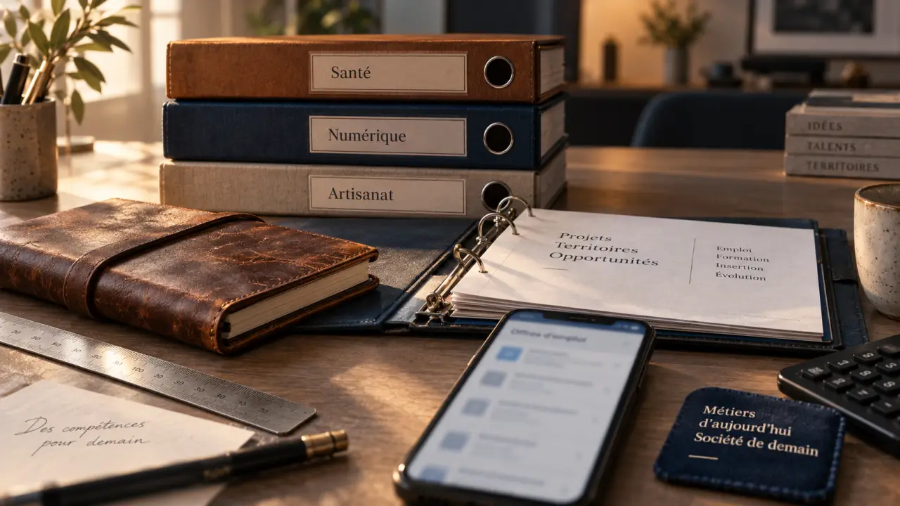 Idée reconversion professionnelle : dossiers Santé, Numérique, Artisanat