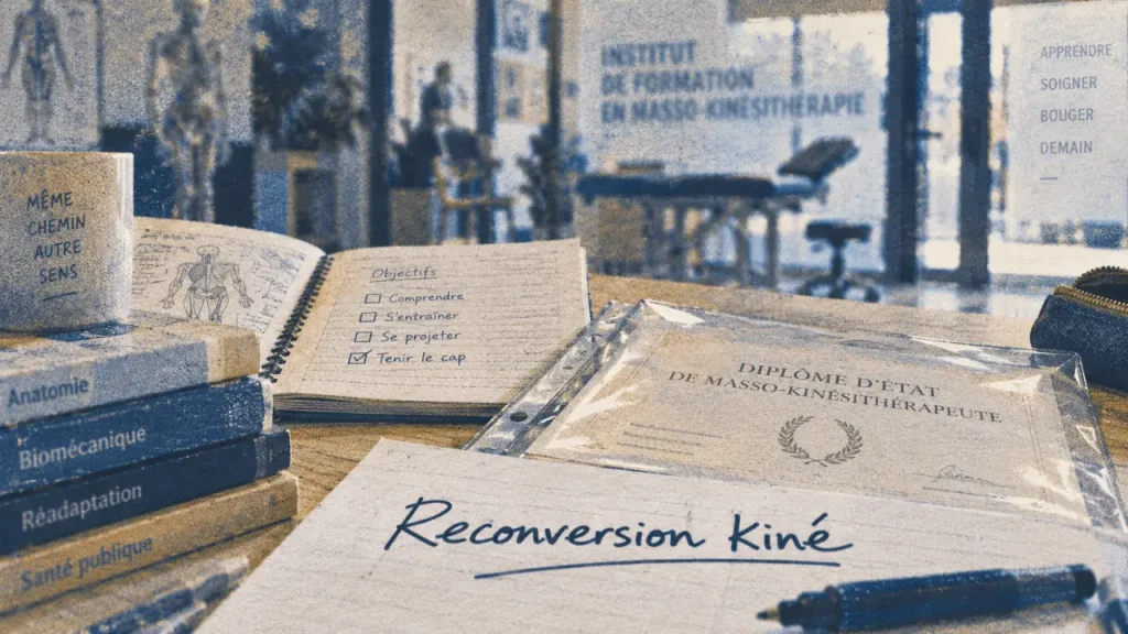 Reconversion professionnelle kiné : le diplôme d’État reste incontournable, même après 40 ans
