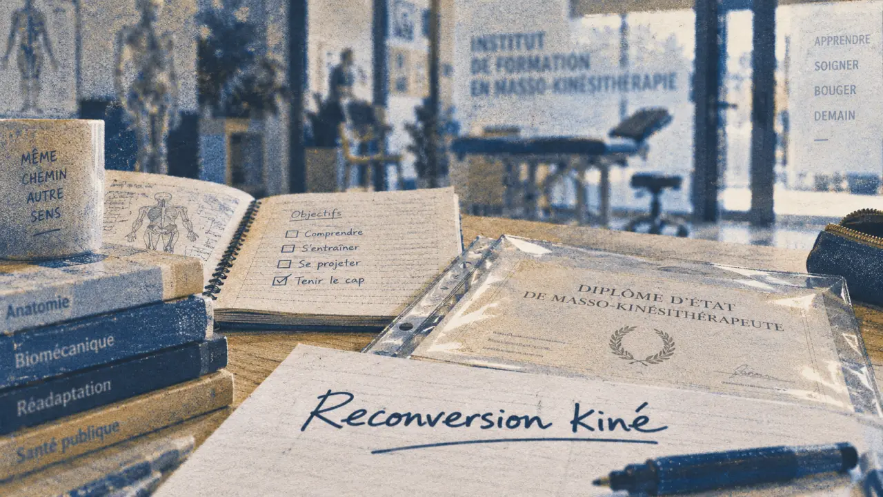 Reconversion professionnelle kiné : diplôme d’État après 40 ans