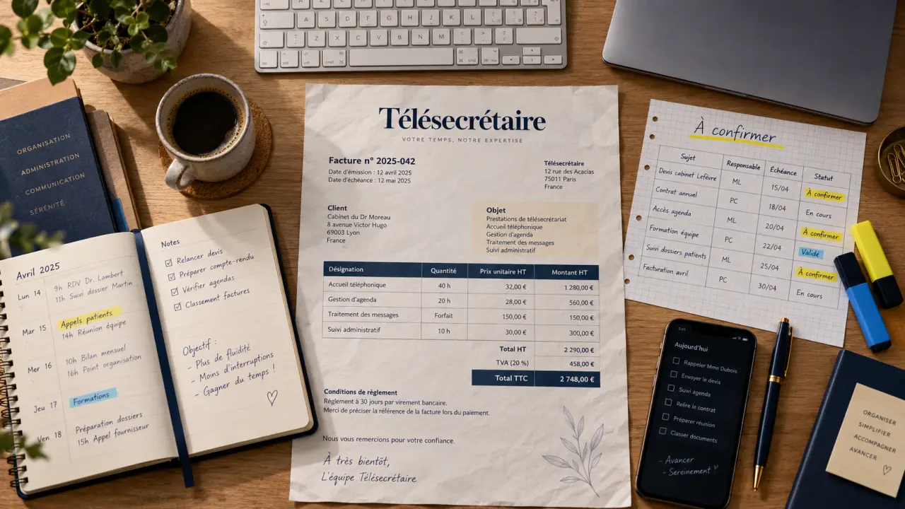 Télétravail secrétariat : repérer un vrai poste à distance
